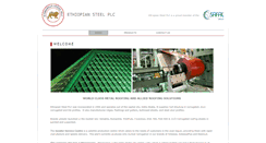 Desktop Screenshot of ethiopiansteelplc.com